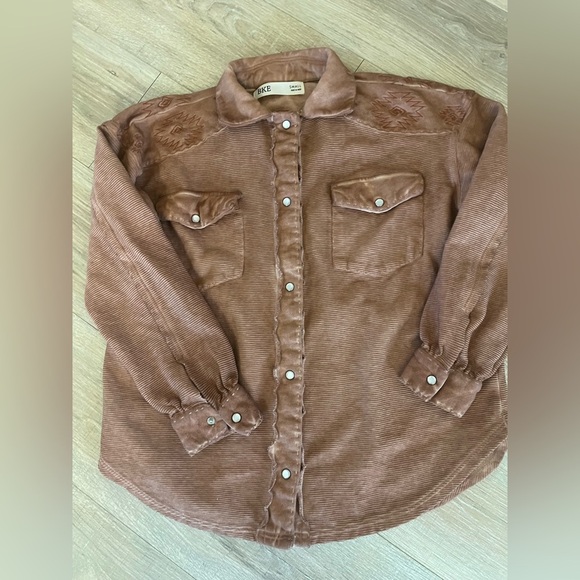 BKE Buckle Aztec Snap Shirt Small - Picture 1 of 4